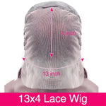 Burgundy Body Wave Lace Front Wig