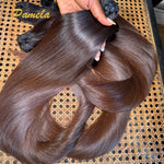 Bone Straight Ombre Human Hair Weave Bundles