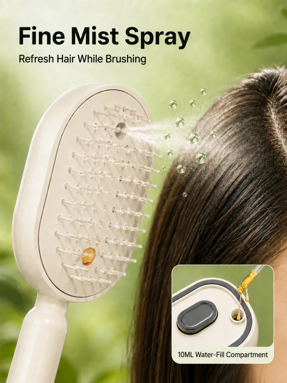 Rechargeable Anti Frizz Electric Hair Brush