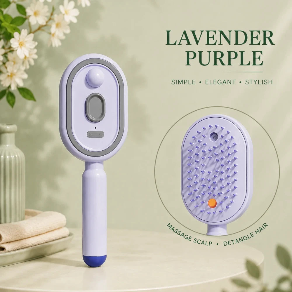 Rechargeable Anti Frizz Electric Hair Brush