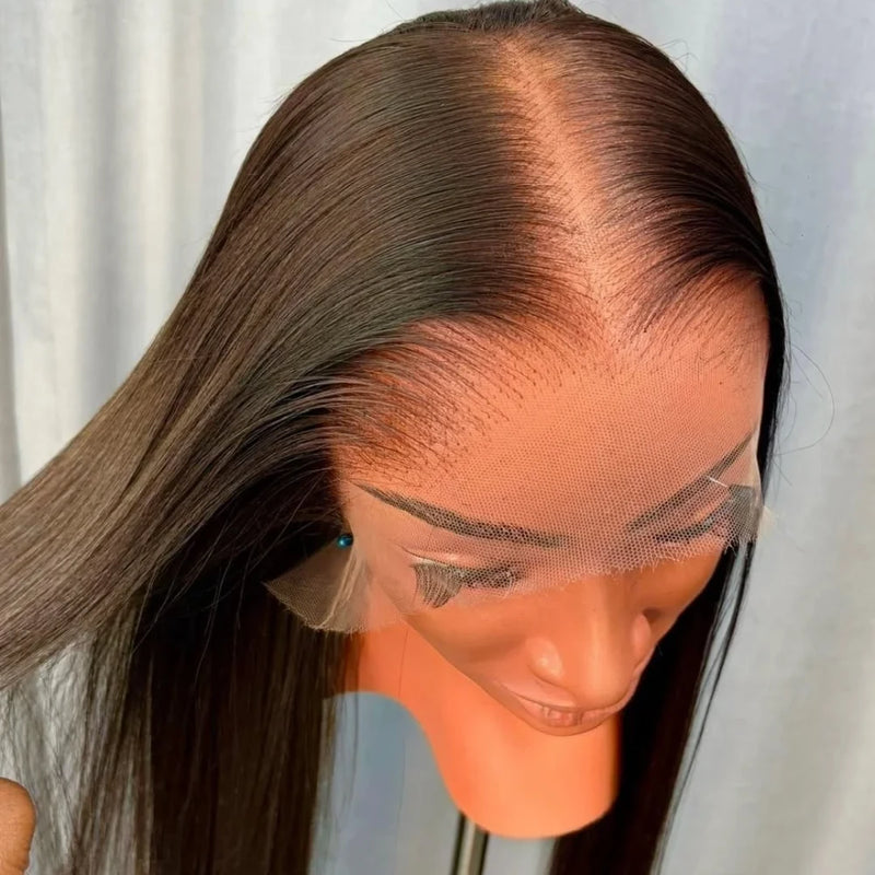 Straight Human Hair Glueless Wig