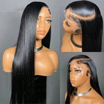 Straight Human Hair Glueless Wig