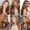Honey Blonde Ombre Human Hair Wig