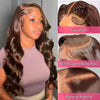 Chocolate Brown Human Hair Lace Wig