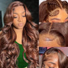 Chocolate Brown Human Hair Lace Wig