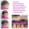 Long Wavy Human Hair Lace Wig