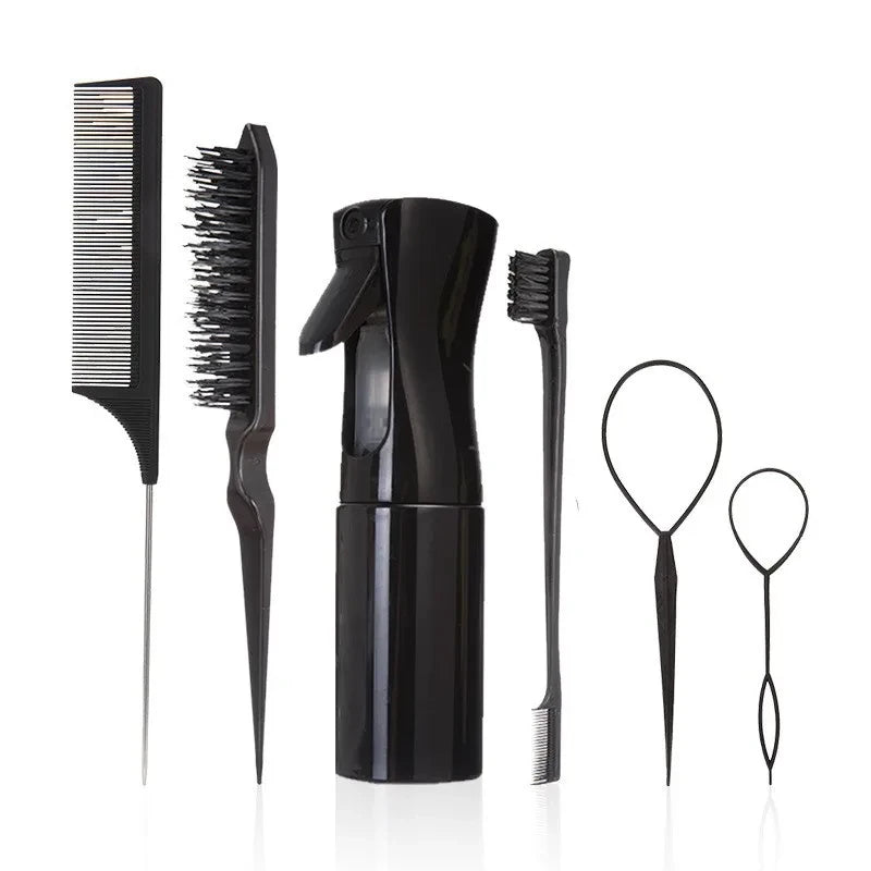 Hair Styling Brush and Comb Set
