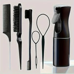 Hair Styling Brush and Comb Set