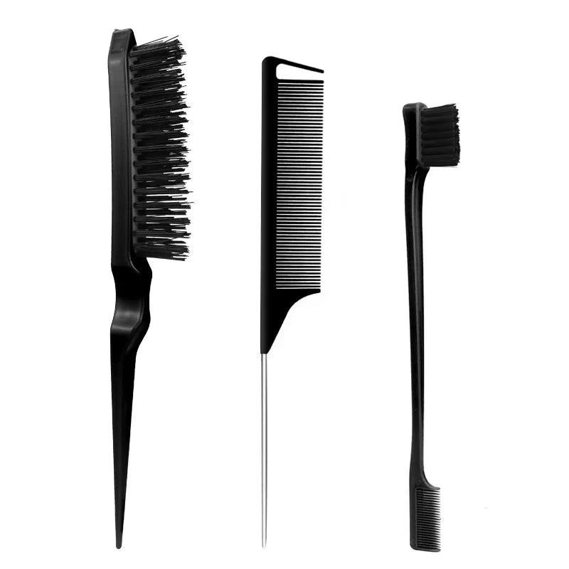 Hair Styling Brush and Comb Set