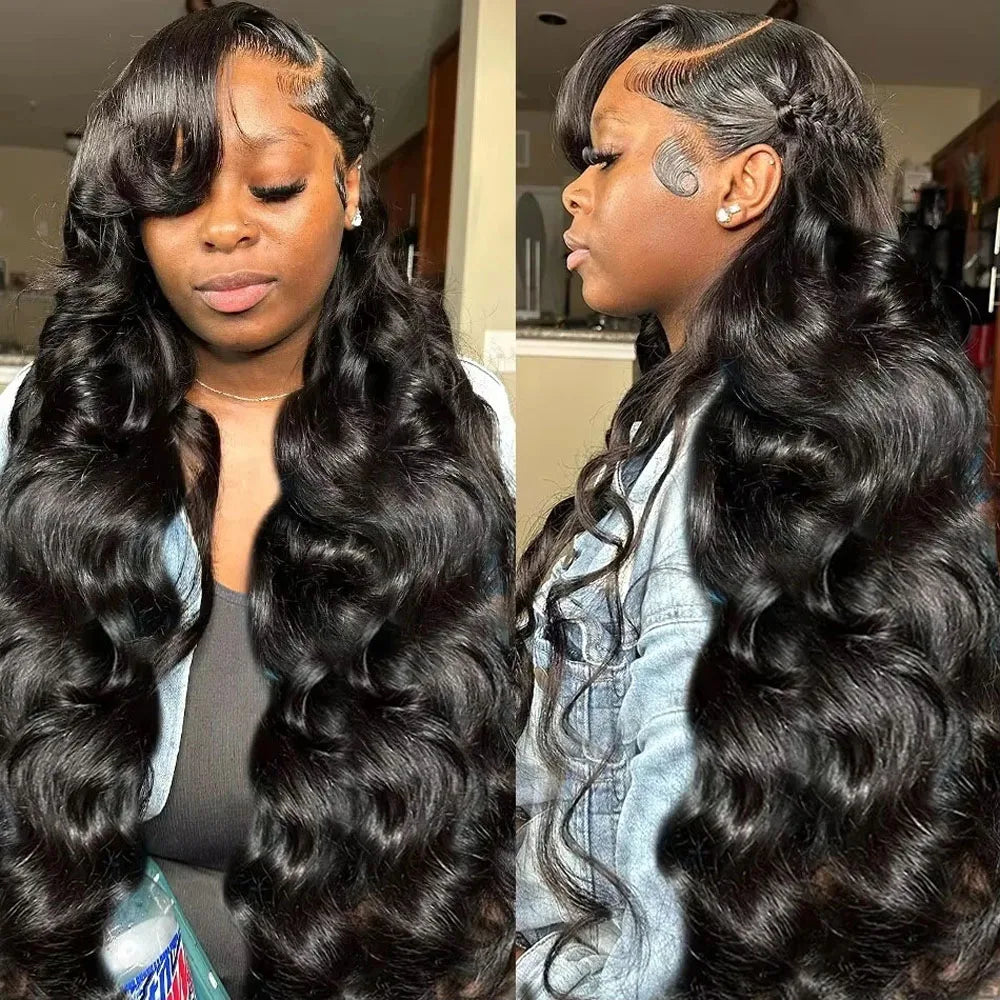Body Wave Bundles Human Hair 1/3/4 Bundles Human Hair Natural Black Color Brazilian Virgin Weave Bundles Hair Extensions