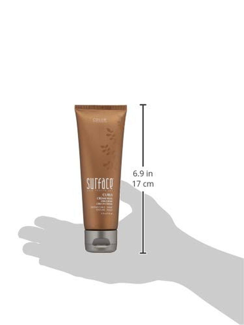 Surface Hair - Curls Cream Wax, Define and Add Shine and Texture to Curly Hair, with Cocoa and Shea Butter, 4 Fl. Oz.