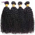 30 40” Kinky Curly Bundles 100% Human Hair Brazilian Hair Weave Bundles 1/3/4 PCS Human Hair Bundles Virgin Raw Hair Extensions