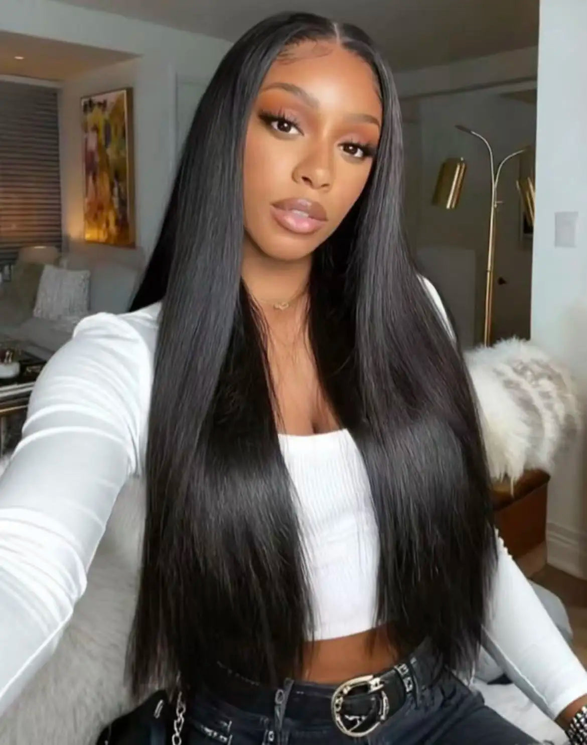 Raw Brazilian Human Hair Wig HD Lace Frontal Human Hair Wigs for Black Women