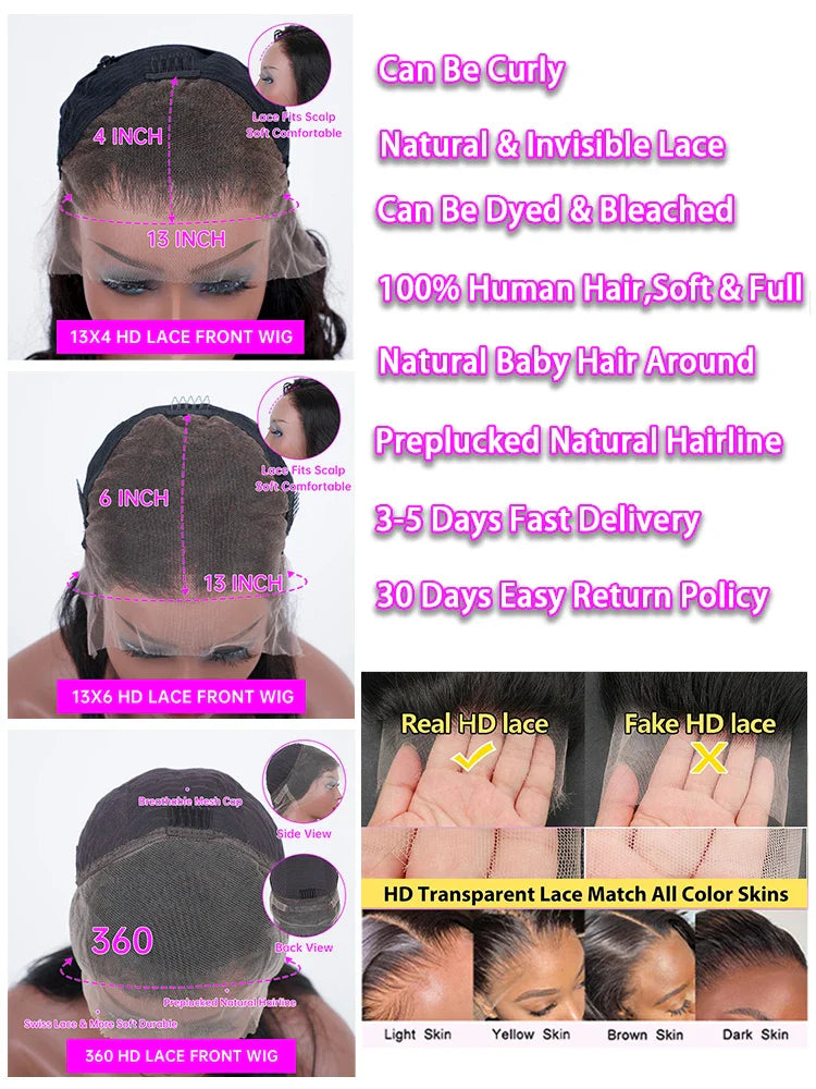 Elegant HD Lace Front Wig