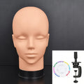 Wig Mannequin Stand, Display Mannequin Head, Hair Styling Tool Mannequin Head, Includes Mannequin Pins And Small Stand