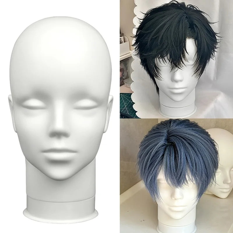 Wig Mannequin Stand, Display Mannequin Head, Hair Styling Tool Mannequin Head, Includes Mannequin Pins And Small Stand