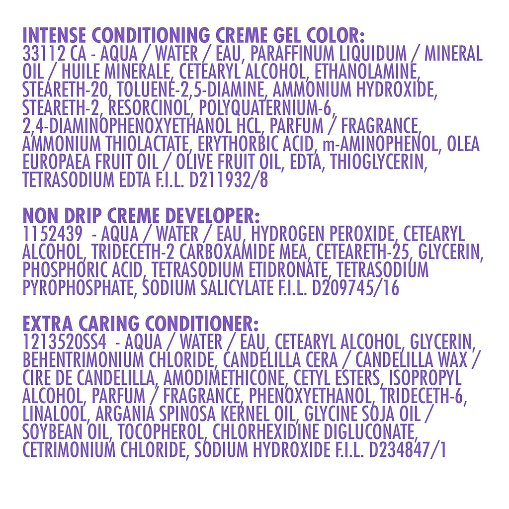 -Carson Dark and Lovely Ultra Vibrant Permanent Hair Color Go Intense Hair Dye with Olive Oil for Shine and Softness, Super Black