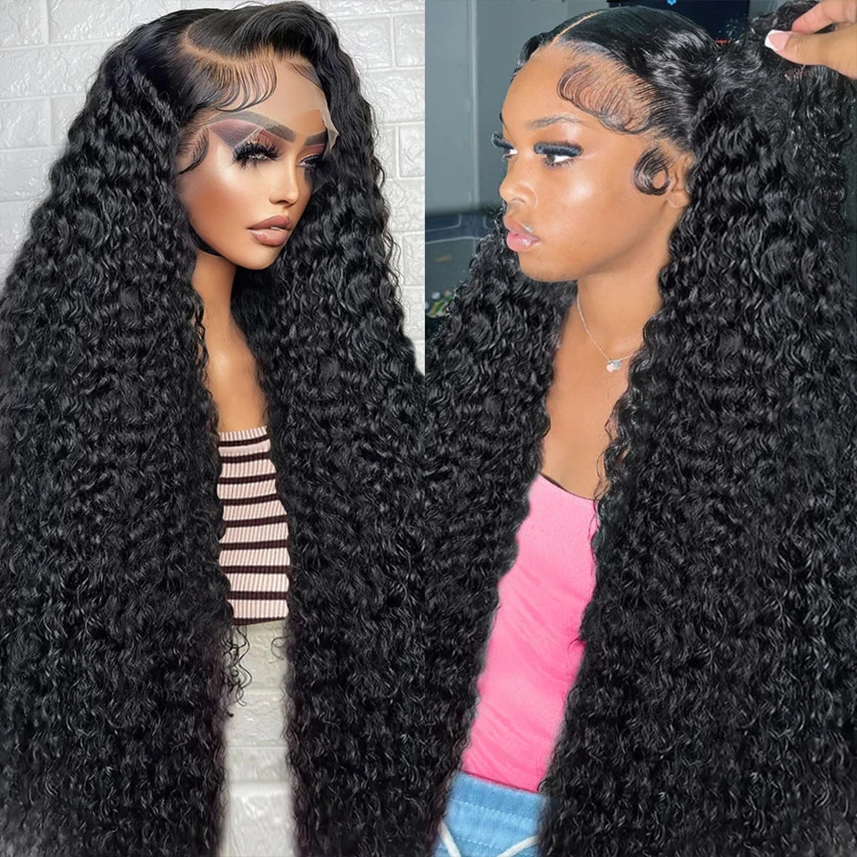 30 40” Kinky Curly Bundles 100% Human Hair Brazilian Hair Weave Bundles 1/3/4 PCS Human Hair Bundles Virgin Raw Hair Extensions