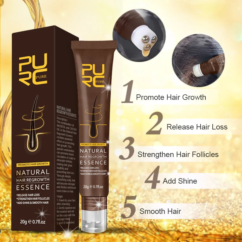 Ginger Hair Serum Smoothing Shiny Strengthen Hair Scalp Treatment Hair Care Products
